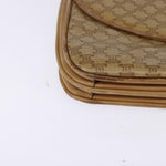 Celine Vintage Macadam Shoulder Bag Canvas and Leather - image 9