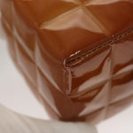 Chanel Rubiks Cube Wristlet Quilted Patent - image 8