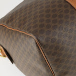 Celine Vintage Macadam Boston bag Canvas and Leather - image 12