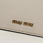 Miu Miu Madras Crystal Buckle Shoulder Bag Leather Small - image 6