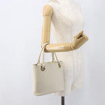 Salvatore Ferragamo Gancini handbag Leather - image 13