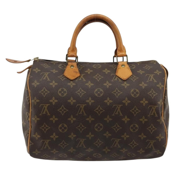 Louis Vuitton Speedy Handbag Monogram Canvas 30