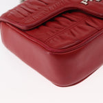 Prada Gaufre Chain Flap Shoulder Bag Nappa Leather Small - image 11