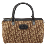 Christian Dior Vintage CD Trotter Handbag Canvas - image 1