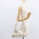 Salvatore Ferragamo Gancini Shoulder Bag Leather - image 13