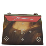 Louis Vuitton Chain Shoulder Bag Limited Edition Jeff Koons Da Vinci Print Canvas - image 2