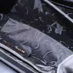 Salvatore Ferragamo Gancini Convertible Top Handle Bag Leather Mini - image 5