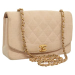 Chanel Vintage Diana Flap Bag Quilted Canvas Small - image 20