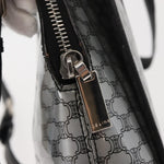Celine Vintage Macadam Backpack Canvas and Leather - image 14