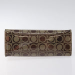 Salvatore Ferragamo Gancini Pouch Canvas - image 12