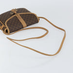 Celine Vintage Macadam Shoulder Bag Canvas and Leather - image 8