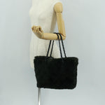 Chanel Chain Tote Lapin Fur Large - image 14