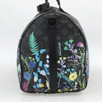 Louis Vuitton Keepall Bandouliere Bag Limited Edition Foliage Monogram Eclipse 50 - image 4