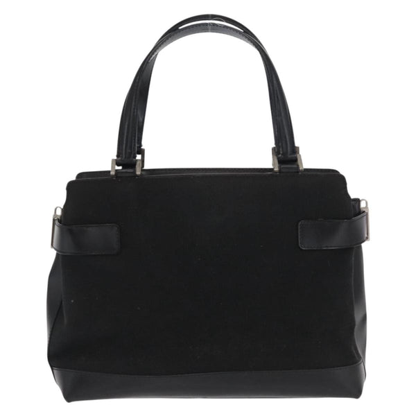 Salvatore Ferragamo Double Gancini Side Buckle Tote Canvas
