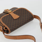 Celine Vintage Macadam Shoulder Bag Canvas and Leather - image 14