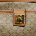 Celine Vintage Macadam Shoulder Bag Canvas and Leather - image 17
