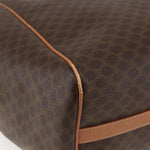 Celine Vintage Macadam Shoulder Bag Canvas and Leather - image 10
