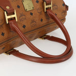 MCM Visetos logogramme Handbag Canvas and Leather - image 7