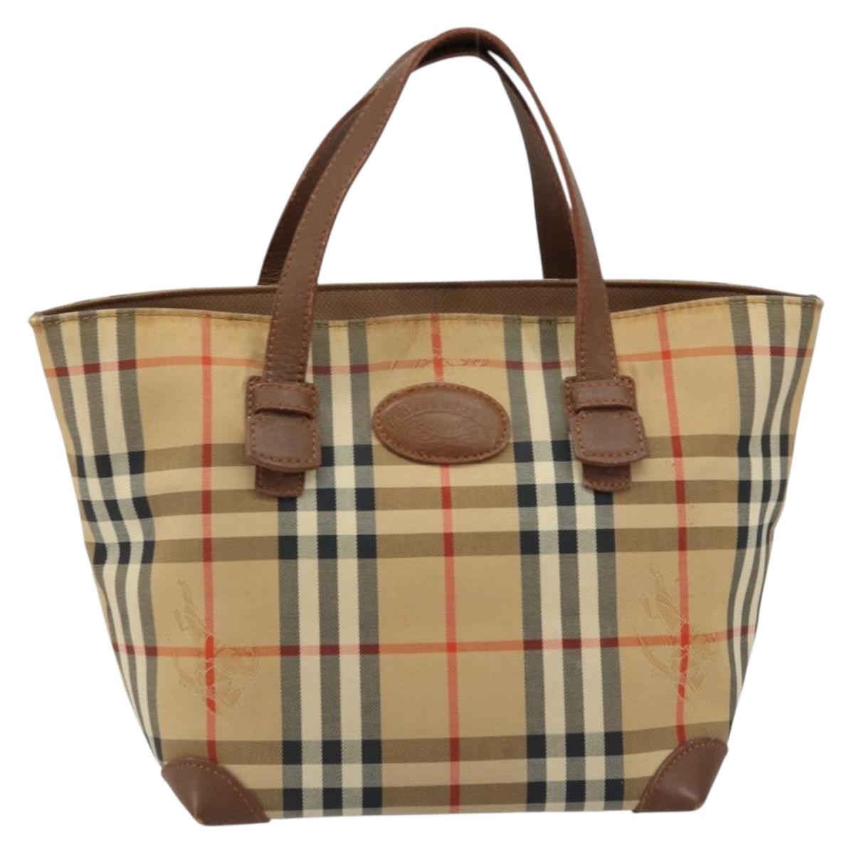 Burberry Nova Check Tote canvas check pattern Small - image 1