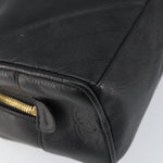 Chanel Vintage Toiletry Pouch Leather - image 12