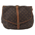 Louis Vuitton Saumur Handbag Monogram Canvas 35 - image 2