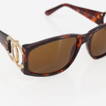 Chanel Logo CC Sunglasses Plastic - image 7