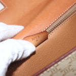 Celine Vintage Macadam Handbag Canvas and Leather - image 7