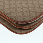 Celine Vintage Macadam Shoulder Bag Canvas and Leather - image 10
