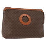 Celine Circle Logo Macadam Pouch Canvas and Leather - image 14