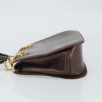 Salvatore Ferragamo Gancini handbag Leather - image 4