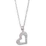 Piaget Limelight Hearts Pendant Necklace 18K White Gold with Pave Diamonds - image 2