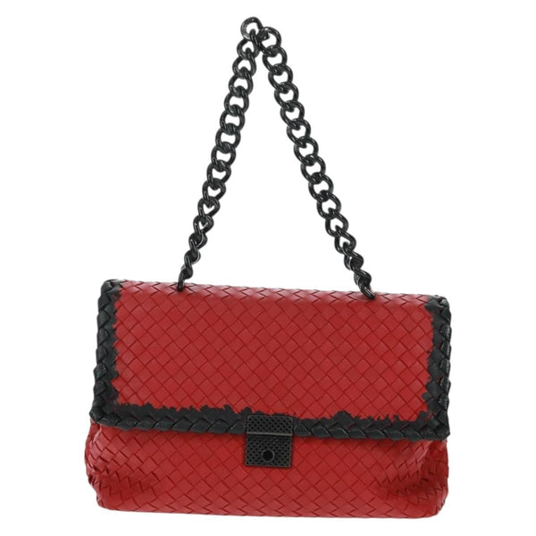 Bottega Veneta Glass Shoulder Bag Intrecciato Nappa with Snakeskin Small - image 1
