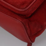 Gucci Vintage Bamboo Backpack Suede and Leather - image 9