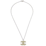 Chanel CC Pendant Necklace Metal - image 1