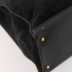 Gucci Bamboo tote bag Suede - image 11