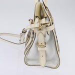 Burberry Minford Satchel Haymarket Coated Canvas Medium - image 3