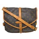 Louis Vuitton Saumur Handbag Monogram Canvas 30 - image 1