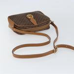 Celine Vintage Macadam Shoulder Bag Canvas and Leather - image 8