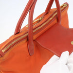 Prada Convertible Flap Tote Tessuto and Saffiano Leather Medium - image 15