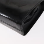 Salvatore Ferragamo Vintage Gancini Chain Shoulder Bag Patent Leather - image 11