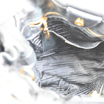 Prada Bow Tie Pleated Tote Leather Large - image 13