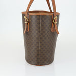 Celine Vintage Macadam Tote bag Canvas and Leather - image 4