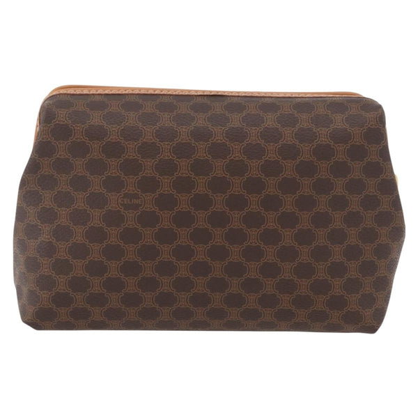Celine Macadam Pochette Canvas and Leather