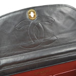 Chanel Vintage Round Flap Bag Quilted Lambskin Small - image 8