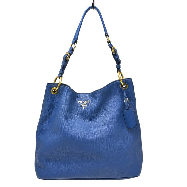 Prada Rolled Hobo Vitello Daino Large - image 1