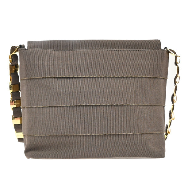 Salvatore Ferragamo Vala Shoulder Bag Canvas