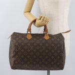 Louis Vuitton Speedy Handbag Monogram Canvas 35 - image 14