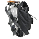 Gucci Vintage Bamboo Backpack Nylon and Patent Leather Mini - image 4