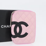 Chanel Cambon Zip Around Cosmetic Case Quilted Leather - image 15