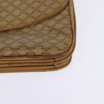 Celine Vintage Macadam Shoulder Bag Canvas and Leather - image 10